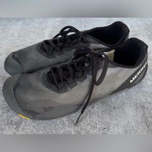 Merrell Vapor Glove 4 Barefoot Minimalist Outdoor J52506 Black Gray Women’s 8